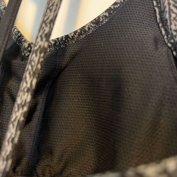 Athleta Prisma XS tank black gray athletic straps EUC - Picture 8 of 12